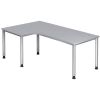 Schreibtisch 200x120 grau