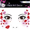 Sticker Face Art Love