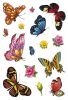 Tattoo Schmetterlinge farbig