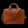 Laptoptasche Leder cognac