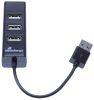 USB-Hub 2.0 1:4 schwarz