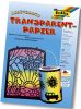 Regenbogentransparentpapier 10BL