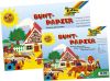 Buntpapier Mappe bunt sort.