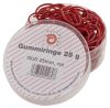 Gummiringe 25mm 25g rot