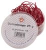 Gummiringe 80mm 25g rot