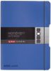 Notizheft A4 2x40Bl k+l blau