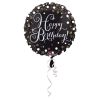 Folienballon Happy Birthday Sparkling