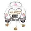 Folienballon Hochzeit Auto Just married