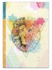 Notizbuch A4 96BL blanko Lion