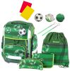 Schultaschenset Soccer Cup green