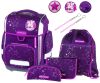 Schultaschenset Starlight violet