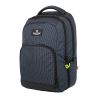 Schulrucksack grid navy