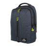 Schulrucksack grid navy