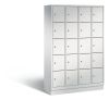 Fächerschrank 4x5 Fächer h.grau