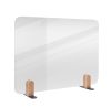 Trennwand Elements Tisch transparent